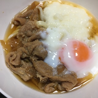 肉とろうどん（冷）‼